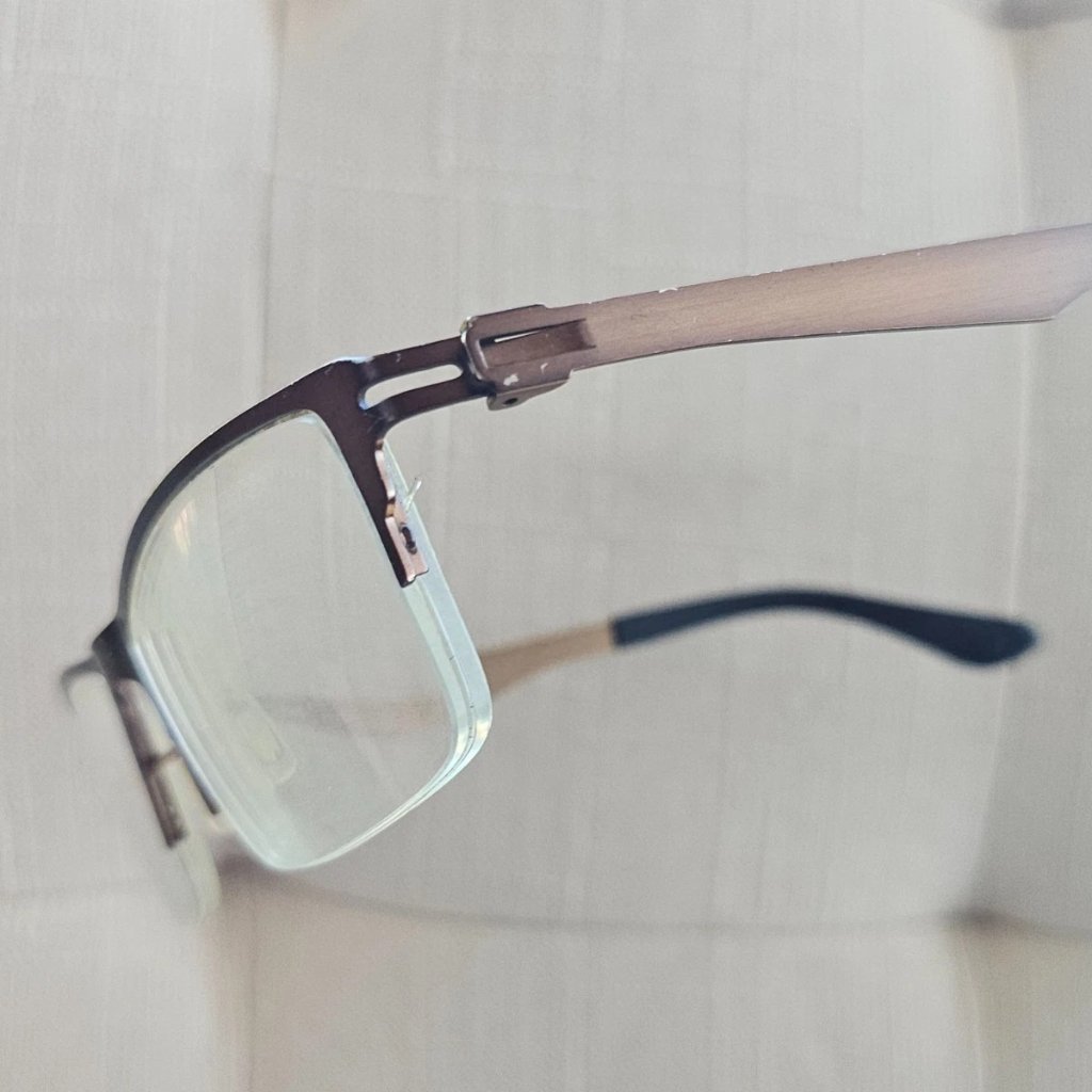 Joe Men Eyeglasses Frame Brown Tone Half Rim Glasses 210 Java 52[]18 140 Eyewear
